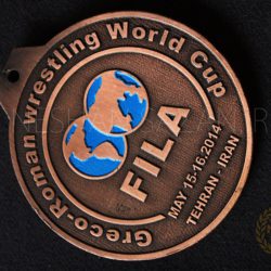 مدال جام جهانی کشتی فرنگی