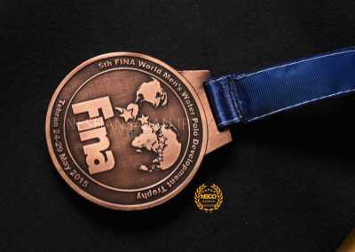 مدال ورزشی پنجمین دوره مسابقات جهانی واتر پلو آقایان